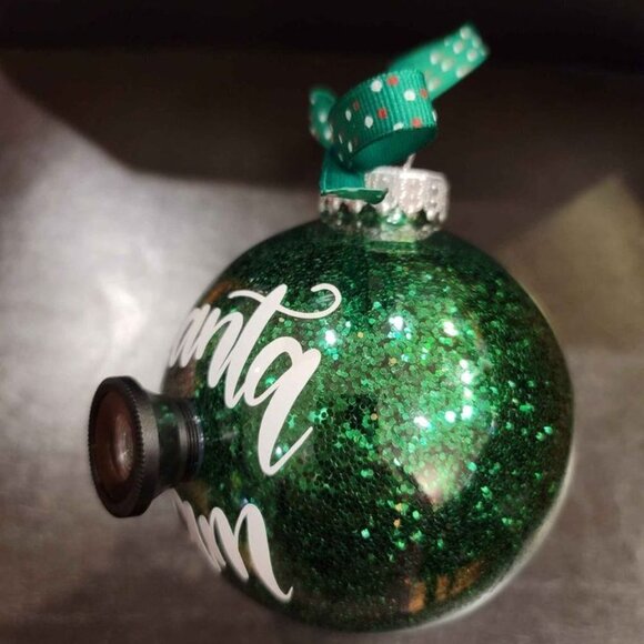 Santa's Always Watching ornament! - Picture 2 of 2